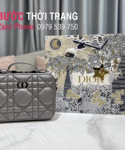 Túi xách Dior caro 18cm (10)