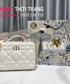 Túi xách Dior caro 18cm (37)