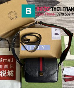 Túi đeo vai Ophidia mini GG shoulder bag màu đen size 23cm - 722117