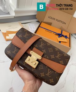 Túi xách LV Marceau Monogram Canvas siêu cấp màu nâu size 24 cm -  M46127