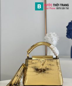 Túi LV Capucines Collection for Women màu vàng size 21cm - M48865
