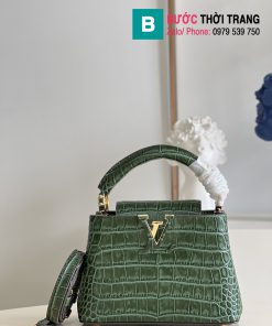 Túi LV Capucines Collection for Women màu xanh size 21cm - LV M48865