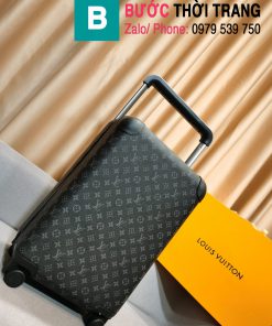 Vali LV size 20 in (size cabin) du lịch họa tiết monogram màu xanh đen - M23203