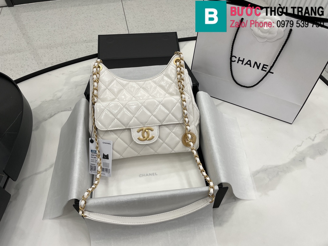 Túi xách Chanel Hobo siêu cấp da bê màu đen size 225cm  Túi Xách Nữ Túi  Xách Đẹp Túi Xách Giày Dép Nữ  Bước Thời Trang