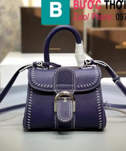 Túi xách Delvaux - Brillant cao cấp da bê size 20cm màu tím