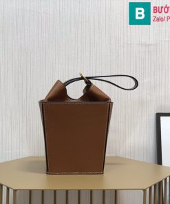 Túi Xách Celine Triope Strap Box siêu cấp da bê màu nâu bò size 10.5cm