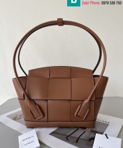 Túi xách Bottega Venetae cao cấp da bê màu nâu size 38cm
