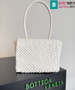 Túi xách Bottega Veneta matthieu blazy cao cấp da bê màu trắng size 26cm