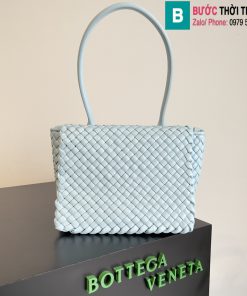 Túi xách Bottega Veneta matthieu blazy cao cấp da bê màu xanh nhạt size 26cm