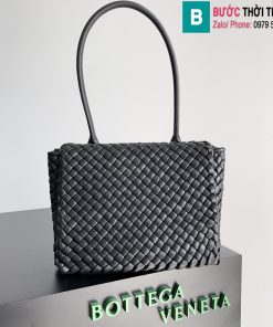 Túi xách Bottega Veneta matthieu blazy cao cấp da bê màu đen size 26cm