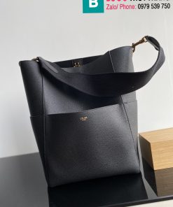 Túi xách Celine Sangle Seau siêu cấp bê màu đen size 23cm