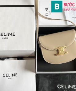 Túi xách CelineTeen Besake Triomphe siêu cấp bê màu trắng size 18.5cm