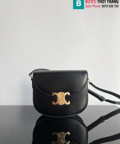 Túi xách CelineTeen Besake Triomphe siêu cấp bê màu đen size 18.5cm