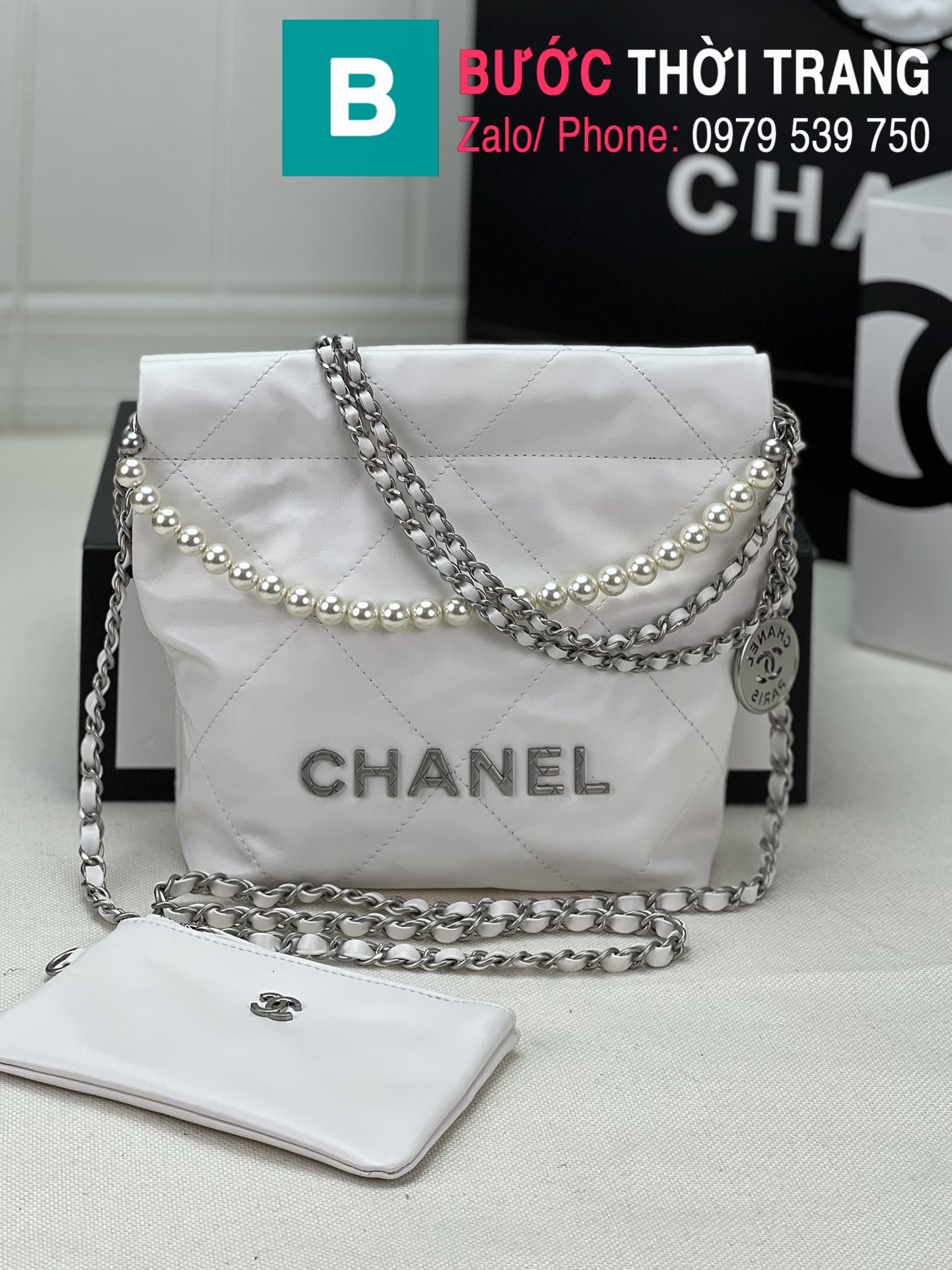 Túi xách Chanel small (9)