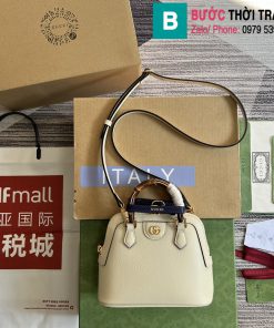 Túi xách Gucci Diana Small tote bag siêu cấp da bê màu trắng size 20cm