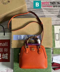 Túi xách Gucci Diana Small tote bag siêu cấp da bê màu cam size 20cm