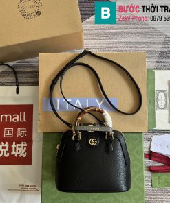 Túi xách Gucci Diana Small tote bag siêu cấp da bê màu đen size 20cm