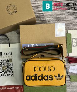 Túi xách Gucci adidasx siêu cấp da bê màu vàng size 25cm