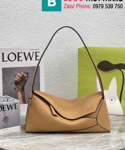 Túi xách Loewe Puzzle hobo siêu cấp da bê màu nude size 29cm