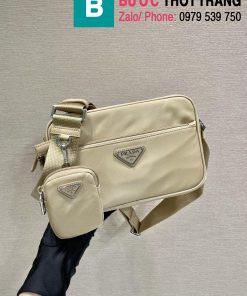 Túi xách Prada siêu cấp da bê màu nude 23cm