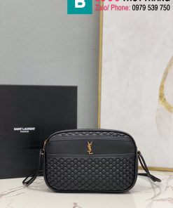 Túi xách Saint Laurent siêu cấp da bê màu đen size 22cm