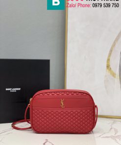Túi xách Saint Laurent siêu cấp da bê màu đỏ size 22cm