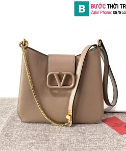 Túi xách Valentino siêu cấp da bê màu nude size 24cm