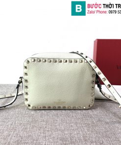 Túi xách Valentino siêu cấp da bê màu trắng size 20cm