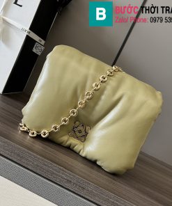 Túi đeo chéo Loewe cao cấp da bê màu trắng ngà size 23cm