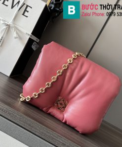 Túi đeo chéo Loewe cao cấp da bê màu hồng size 23cm