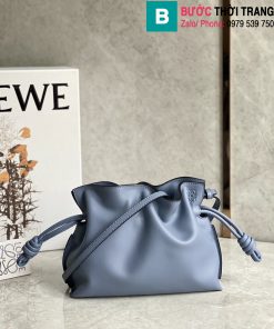 Túi xách Loewe  Flamenco siêu cấp da bê màu xanh size 22.5cm