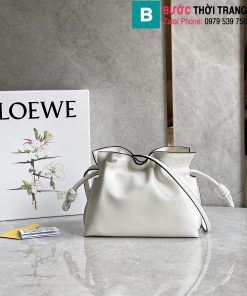 Túi xách Loewe  Flamenco siêu cấp da bê màu trắng size 22.5cm
