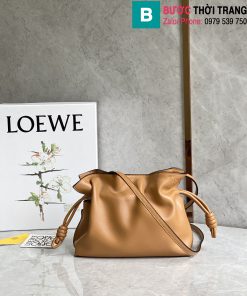 Túi xách Loewe  Flamenco siêu cấp da bê màu nâu bò size 22.5cm
