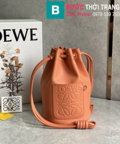 Túi xách Loewe Paula siêu cấp da bê màu cam size 20cm