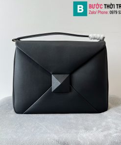 Túi xách Valentino Garavani One Stud siêu cấp da bê màu đen size 40cm