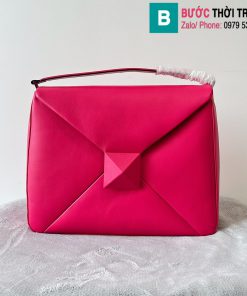 Túi xách Valentino Garavani One Stud siêu cấp da bê màu hồng size 40cm