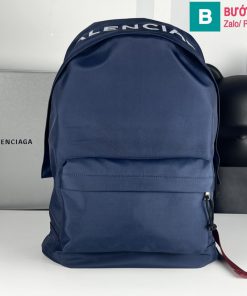 Ba lô Balenciag cao cấp da bê màu xanh size 36cm