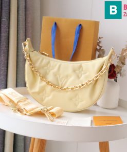 Túi xách Louis Vuitton Over The Moon cao cấp da bê màu trắng ngà size 27.5cm