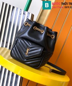 Túi xách Saint Laurent cao cấp da bê màu đen size 19cm