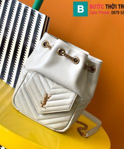 Túi xách Saint Laurent cao cấp da bê màu trắng size 19cm