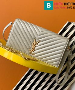 Túi xách Saint Laurent kate cao cấp da bê màu trắng size 26cm