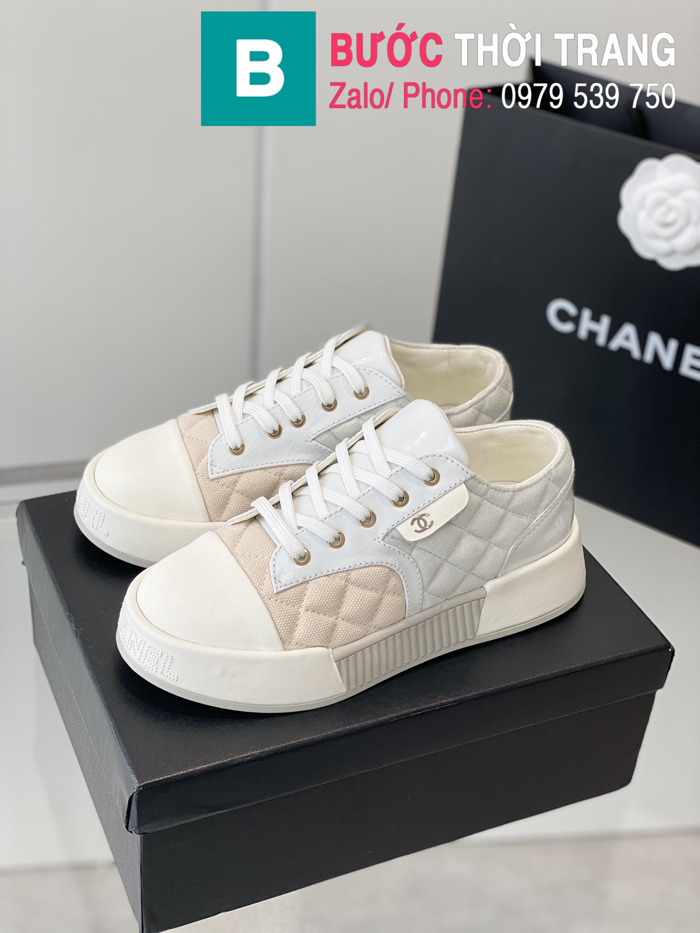 Giày Chanel New Sneaker  Centimetvn