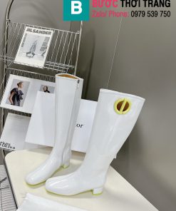 boot cao cổ dior
