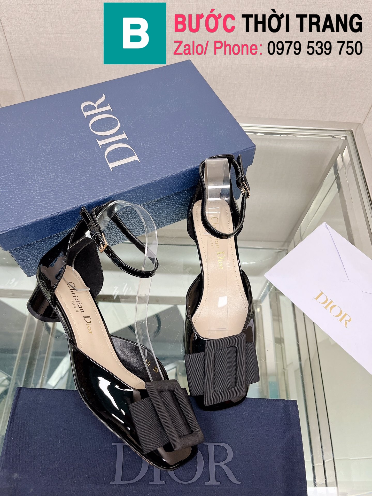 Guốc Dior lưới fullbox hãng bill túi đầy đủ ạ giày cao gót nhọn bít mũi   Lazadavn