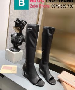 boot cao cổ miumiu