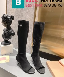 boot cao cổ miumiu