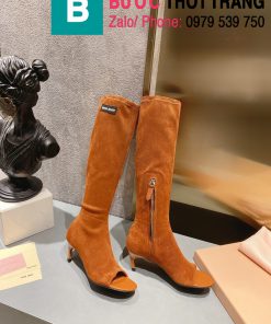 boot cao cổ miumiu
