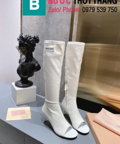boot cao cổ miumiu