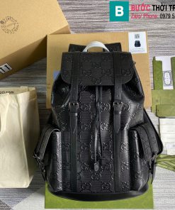 Ba lô Gucci ophidia cao cấp da bê màu đen size 34cm