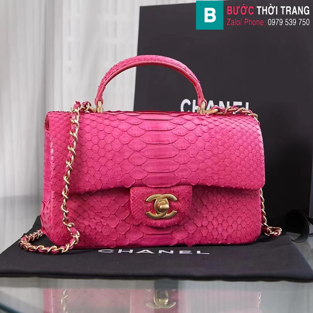 Túi Xách Chanel Mini Cao Cấp Da Trăn Màu Hồng Size 20Cm – Túi Xách Nữ, Túi  Xách Đẹp, Túi Xách Giày Dép Nữ – Bước Thời Trang